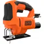 Siauropjūklis Juoda & Decker BES602 — 400 W, oranžinis/juodas rankinis siauropjūklis