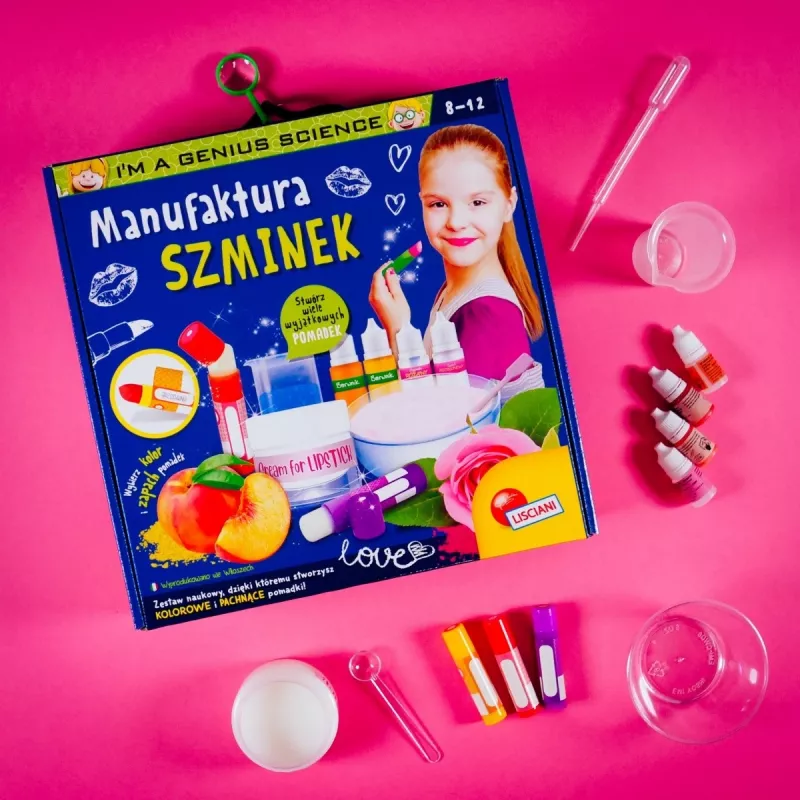 Mokslinė laboratorija Im a Genius - Lūpdažio gamyba