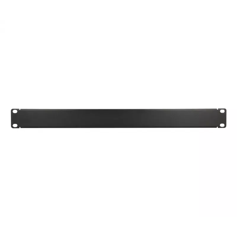 Rack blanking panel Extralink Front Blank Panel 1U 19 inch Juoda, steel housing