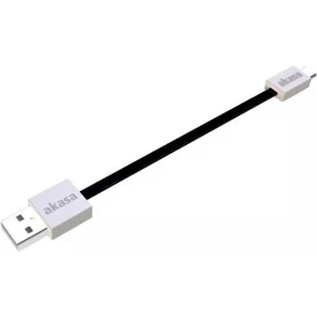 USB laidas Akasa 0,15 m USB 2.0 A/Micro-B
