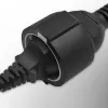 Maitinimo adapteris QOLTEC 53906 iš IEC 320 C14 į SCHUKO 16A 250V