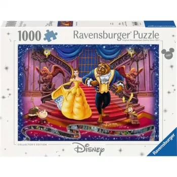 Puzzle Disney Collector's Edition - Grožis ir pabaisa (1000 dalių)