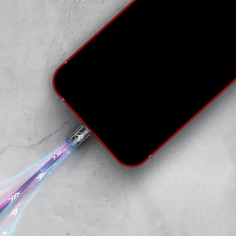 USB-C kabelis Tellur TLL155801 240W 2m juodas – USB-C į USB-C įkrovimo ir duomenų kabelis