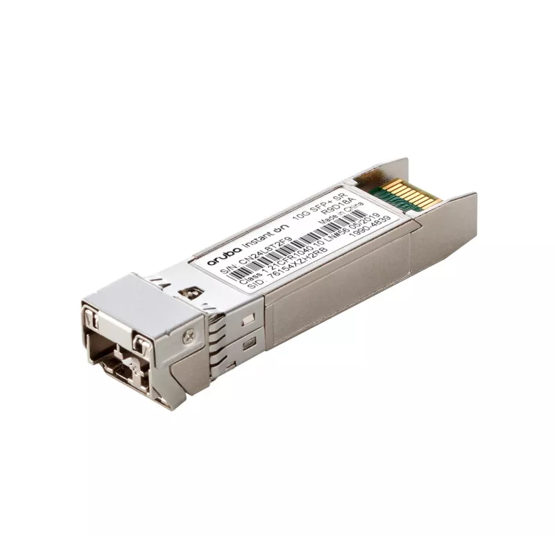 HPE Networking Instant on 10G SFP+ LC SR siųstuvas-imtuvas for Connections up to 300 Meters (R9D18A)