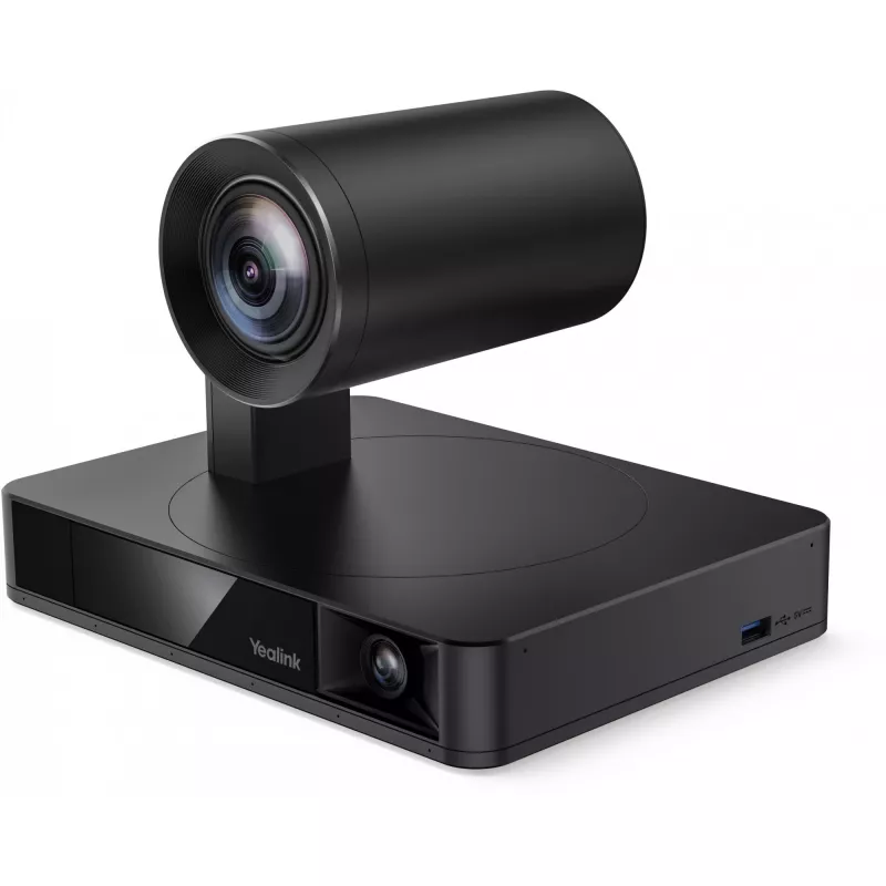 Internetinė kamera Yealink UVC86 Juoda — 8 MP 4K Ultra HD, 30 fps, RJ-45 sąsaja, 40° iki -90° pakreipimas