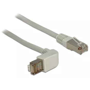 Tinklo kabelis DeLOCK 1 m Cat.5e RJ-45 S/FTP pilkas