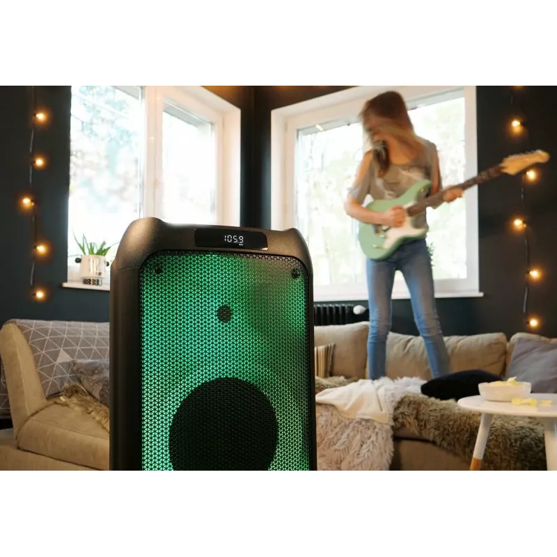 Karaoke sistema Blaupunkt PB10DB 1000W laidinis mikrofonas LED ekranas