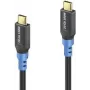 USB kabelis PureLink FI-U400-005 USB4 Gen 2x2 0,5 m USB C juoda mėlyna