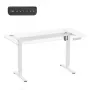 Elektrinis reguliuojamo aukščio ergonominis biuro stalas ER-400 W — maks. aukštis 1160 mm, maks. apkrova 80 kg