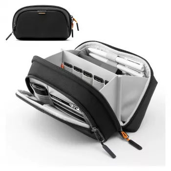 Kabelių dėklas Inateck AB03011 juodas — tvarkymo dėklas 23.5×14×9.5 cm