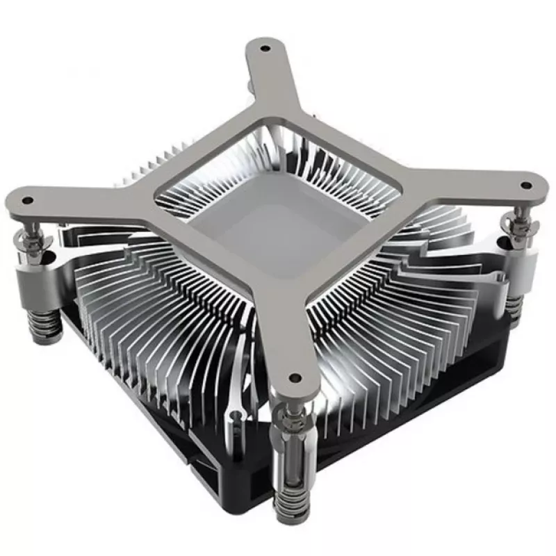 CPU aušintuvas Dynatron Z60, skirtas LGA1851 LGA1700, aliuminio korpusas, 80 mm ventiliatorius