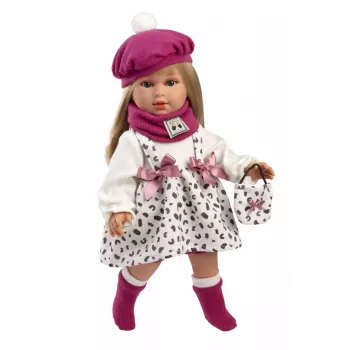 Lėlė Llorens Carla 40 cm — realistiniai bruožai, minkštas kūnas