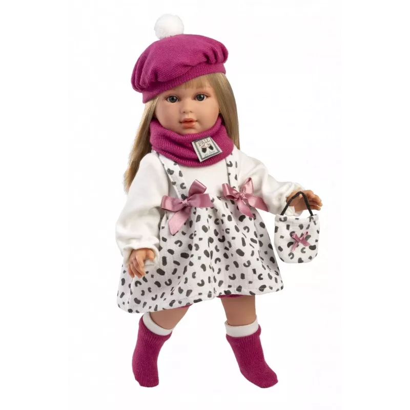 Lėlė Llorens Carla 40 cm — realistiniai bruožai, minkštas kūnas