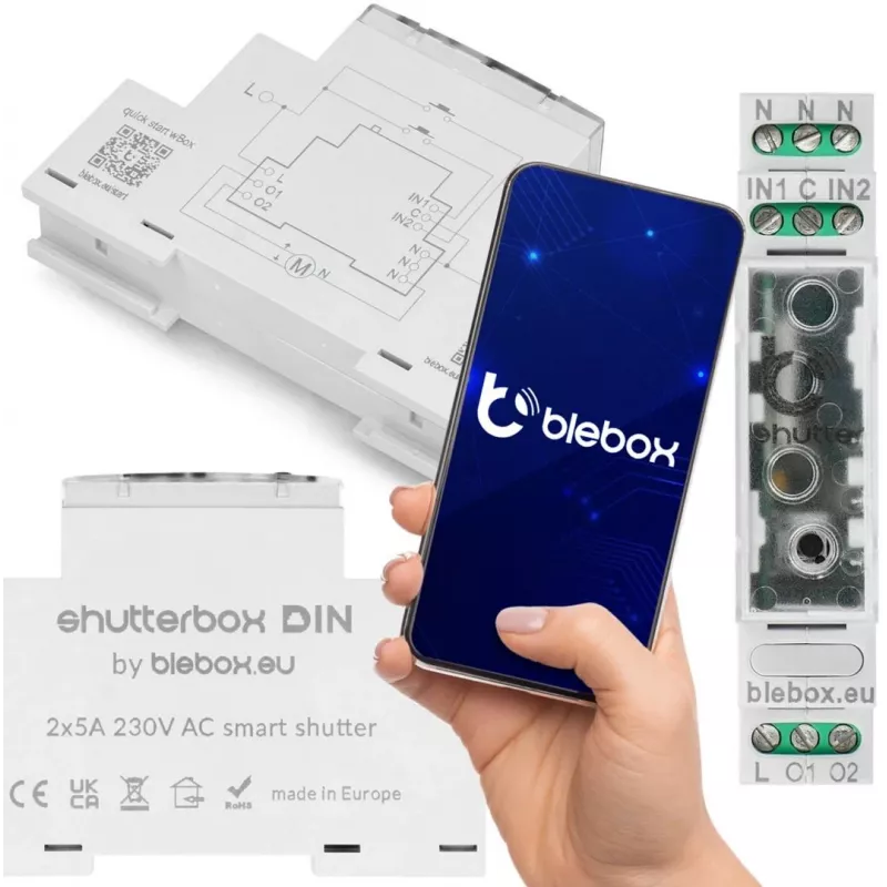 Rolėtų valdymo modulis bleBox 37578
