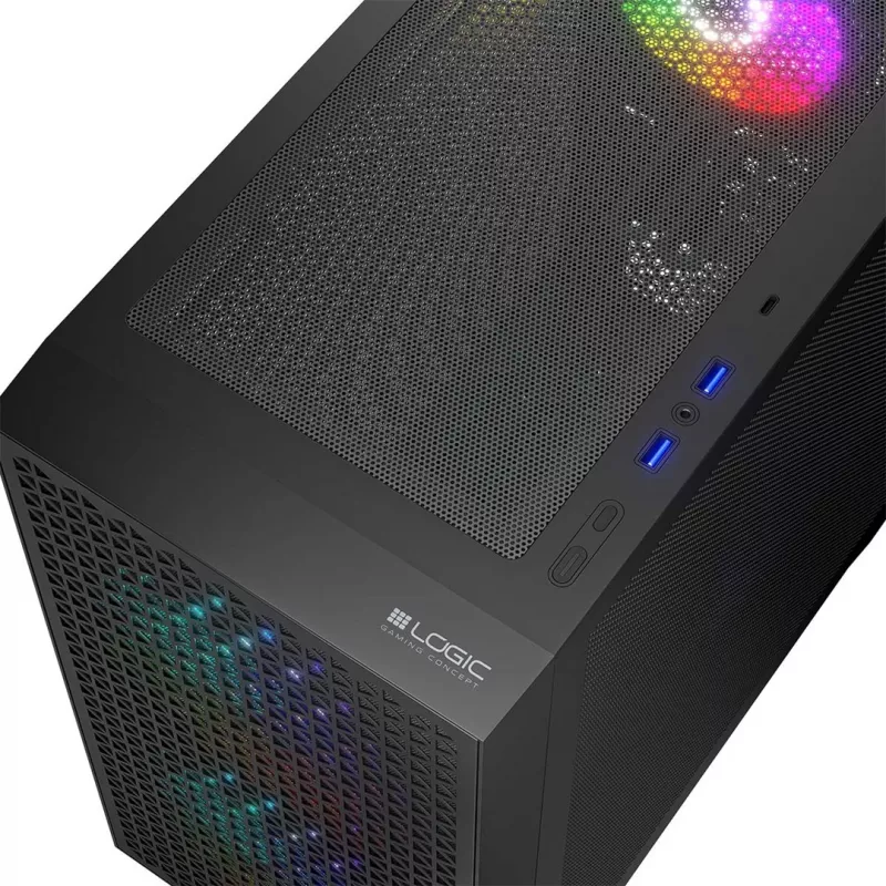 Logic DART PRO ARGB MINI USB-C PC Case Juoda
