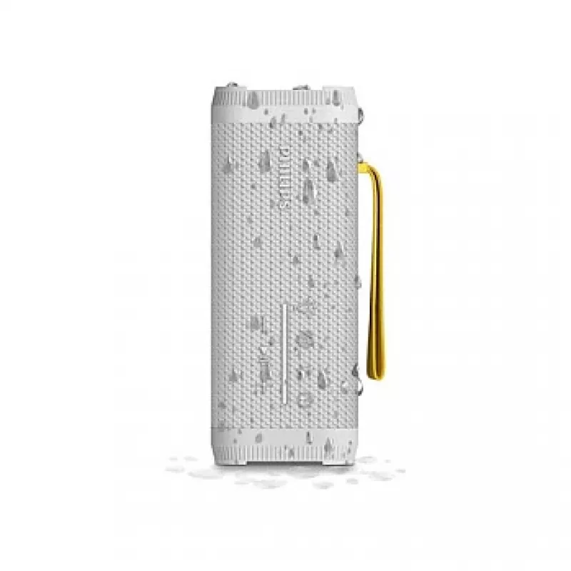2.1 nešiojamoji garsiakalbių sistema Philips TAS2000W/00 — 10 W RMS, Bluetooth, IPX5, balta