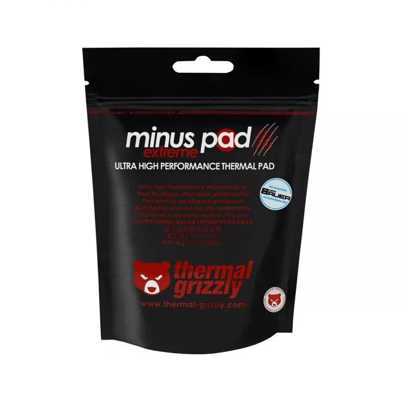 Thermal Grizzly Minus Pad Extreme šilumos kriauklės mišinys Termopadas