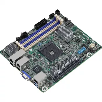 ASRock B550D4ID-2L2T pagrindinė plokštė AMD B550 Socket AM4 mini ITX (B550D4ID-2L2T)