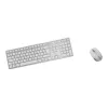 CHERRY DW 9100 plonas klaviatūra Pridedama pelė Universali RF belaidė + Bluetooth čekų, slovakų Sidabrinė