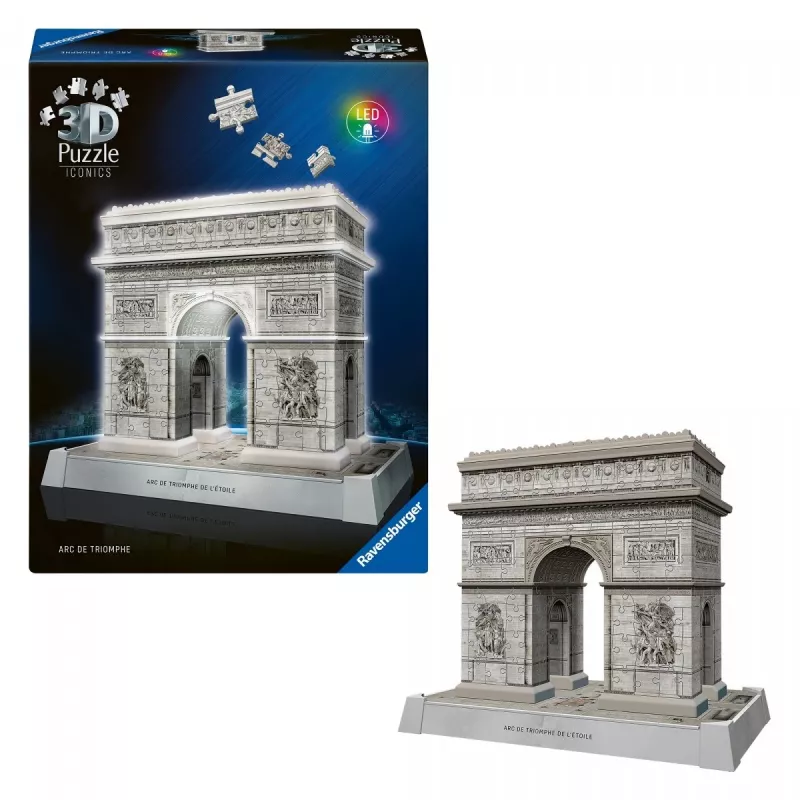 3D dėlionė Ravensburger 12008029 Pastatai 269 mm x 239 mm