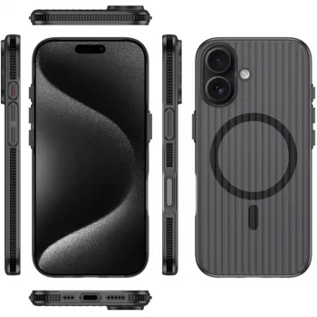 Dėklas 4smarts 541639 iPhone 17 16 cm (6,3 col.) juodas permatomas