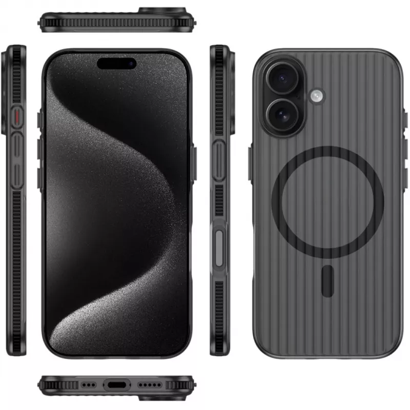Dėklas 4smarts 541639 iPhone 17 16 cm (6,3 col.) juodas permatomas