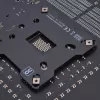 Atraminė plokštė Alphacool 13071 nerūdijantis plienas juoda 90 mm