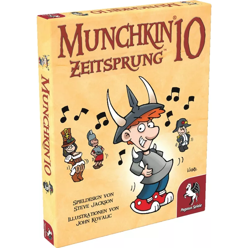 Munchkin 10: Zeitsprung, kortų žaidimo plėtinys