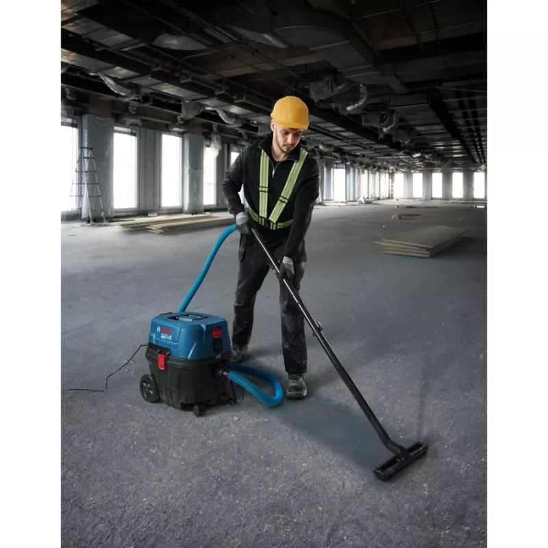 Bosch GAS 12-25 PL 21 L būgninis dulkių siurblys sausam ir šlapiam valymui 1250 W dulkių maišas