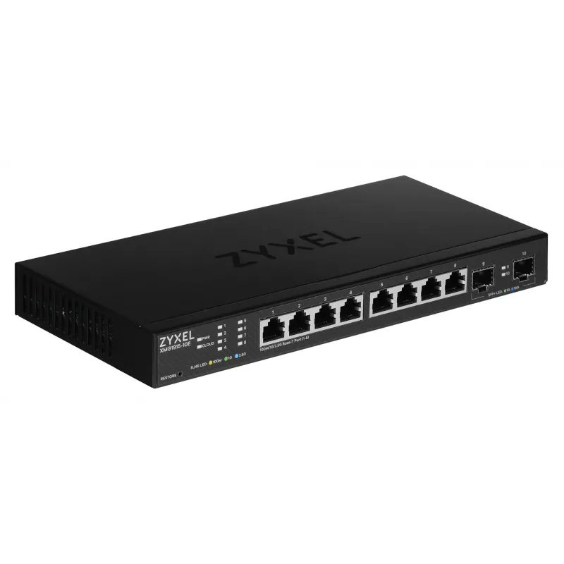 Zyxel XMG1915-10E valdomas L2 2.5G Ethernet (100/1000/2500)