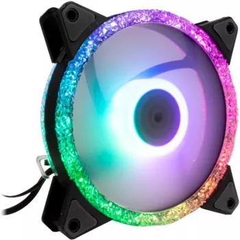 INTER-TECH RS-071 120mm ARGB korpuso ventiliatorius - juodas
