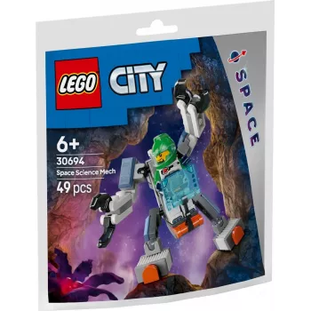 Konstruktorius LEGO City Kosmoso Tyrimo Mechas 30694 su judančiomis rankomis ir kojomis