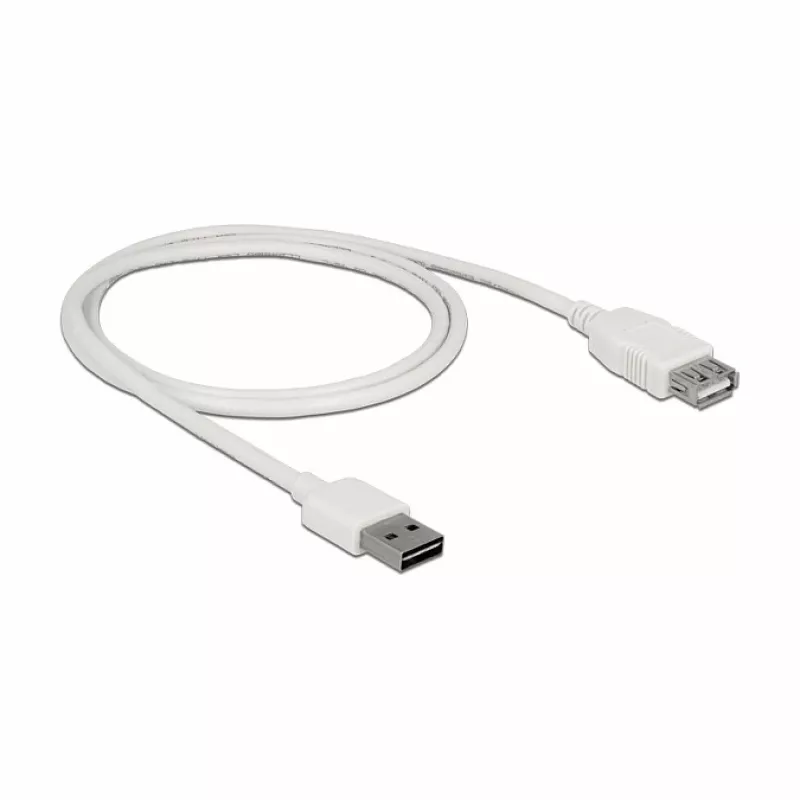 USB laidas DeLOCK 85199 USB 2.0 1 m USB A baltas