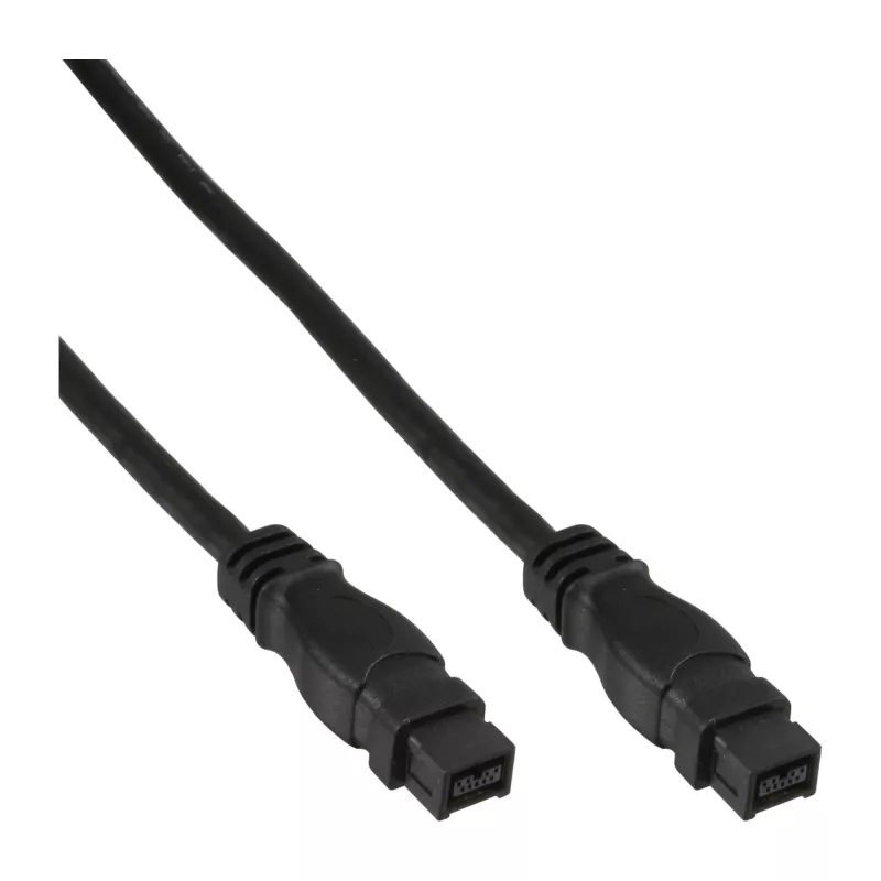 FireWire 800 laidas InLine 39902 1,8 m kištukas/kištukas juodas