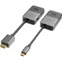 Belaidis garso/vaizdo ilgintuvas VISION TC-USBCW HDMI per Wi‑Fi 5, USB‑C palaikymas