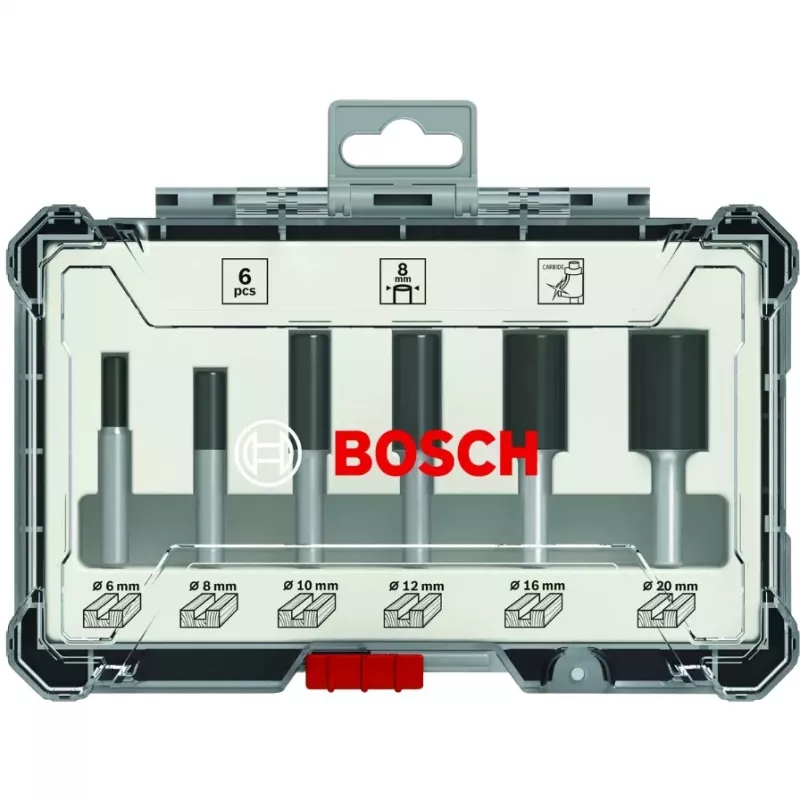Bosch 2607017466 antgalių rinkinys 6 vnt.