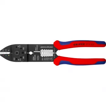 Knipex 97 21 215 kabelių presavimo įrankis Presavimo įrankis Juoda, Mėlyna, Raudona