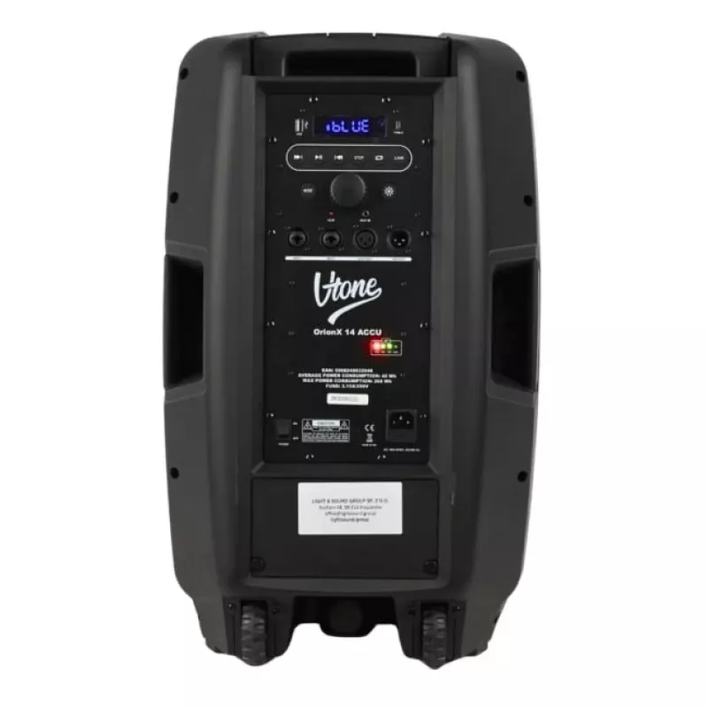 V-TONE OrionX 14 ACCU - aktyvi 14 colių akumuliatorinė kolonėlė