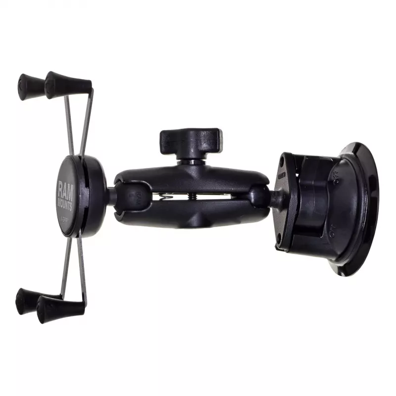 Telefono laikiklis RAM Mounts X-Grip Large su „Twist-Lock“ siurbimo taurele