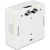 Paviršinis lizdas 2 x RJ-45 DeLOCK 86197