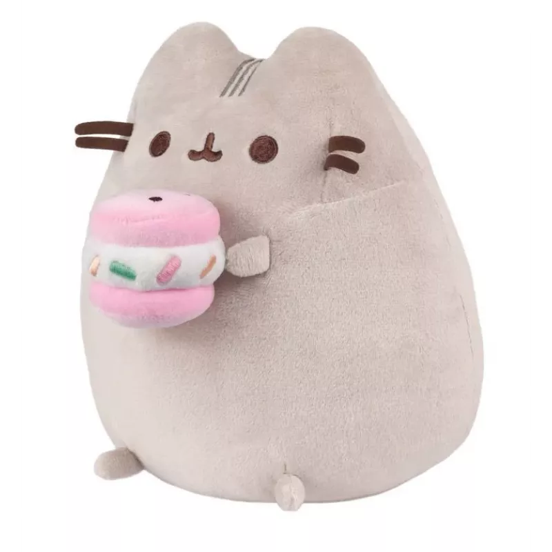Plush toy Pusheen by Pusheen — 24 cm pliušinis žaislas su ledų sumuštinio dizainu
