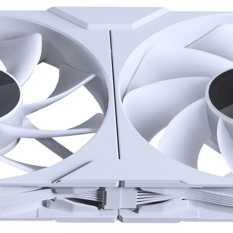 PHANTEKS M25 Gen2 PWM D-RGB 140 mm Reverse Blade 3 vnt. rinkinys - Balta