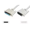Digitus Datatransfer prailginimo laidas D-Sub25/M - D-Sub25/F