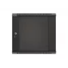 Prie sienos montuojamas stovas LANBERG WF03-5309-10B, 9U, 500×350×540 mm, maks. apkrova 60 kg, juodas