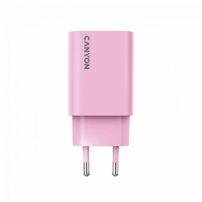 CANYON įkroviklis OnCharge 30CL Max Power 30W 1xPD EU Rožinis