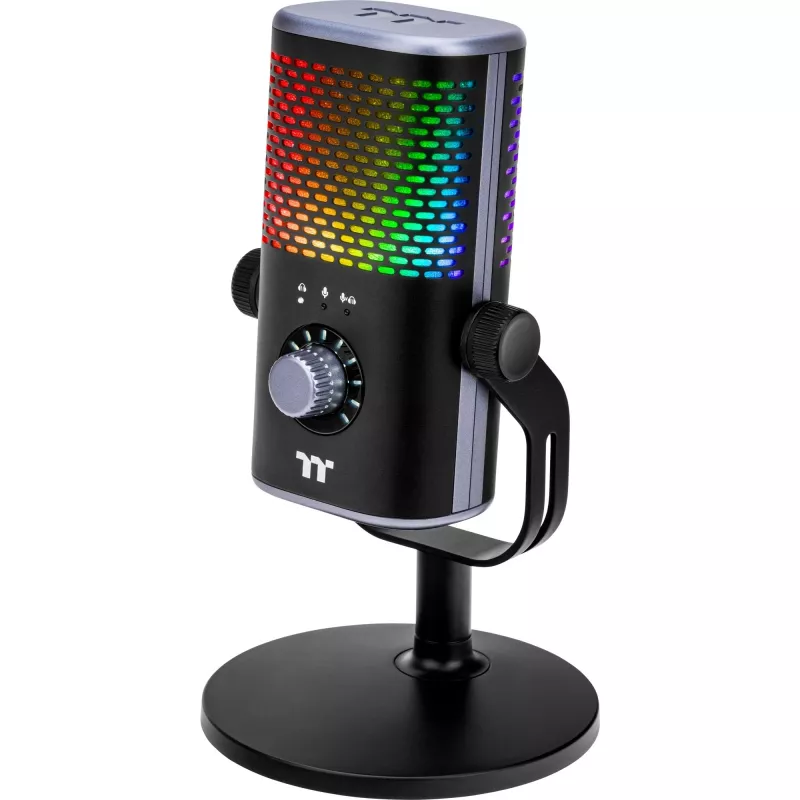 Thermaltake TT GS50 RGB USB mikrofonas - Mikrofonas - 96 KHz (GSG-GSF-MCMTBK-01)