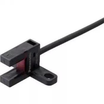 Panasonic šakotasis fotoelektrinis jutiklis T tipo PM-T45-C3 šviesos režimas, tamsos režimas 5–24 V/DC 1 vnt. (PM-T45-C3)