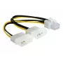 PCI Express plokštės maitinimo laidas DeLOCK 82315 0,15 m