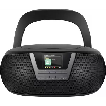 Muzikinė sistema SENCOR SPT6200DB su CD/MP3, USB, Bluetooth 5.3 ir DAB+ imtuvu, 3W RMS, 1,77 colio TFT ekranu