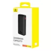 Baseus Airpow ličio polimero maitinimo bankas 20000 mAh 20 W juodas